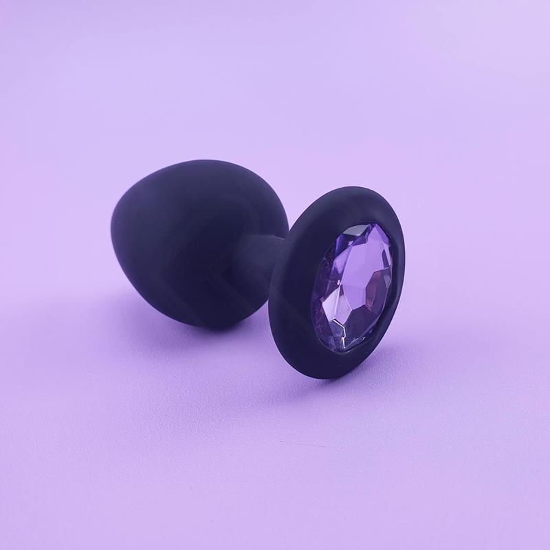 Plug Anal G Em Silicone Joia Sexy Import Cores Exclusiva