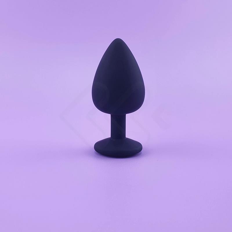 Plug Anal G Em Silicone Joia Sexy Import Cores Exclusiva