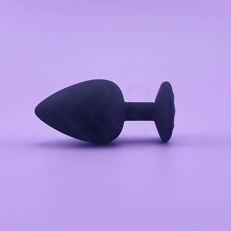 Plug Anal G Em Silicone Joia Sexy Import Cores Exclusiva