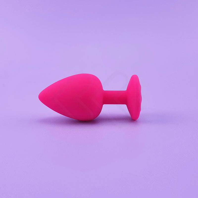 Plug Anal G Em Silicone Joia Sexy Import Cores Exclusiva