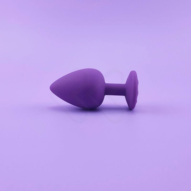Plug Anal G Em Silicone Joia Sexy Import Cores Exclusiva