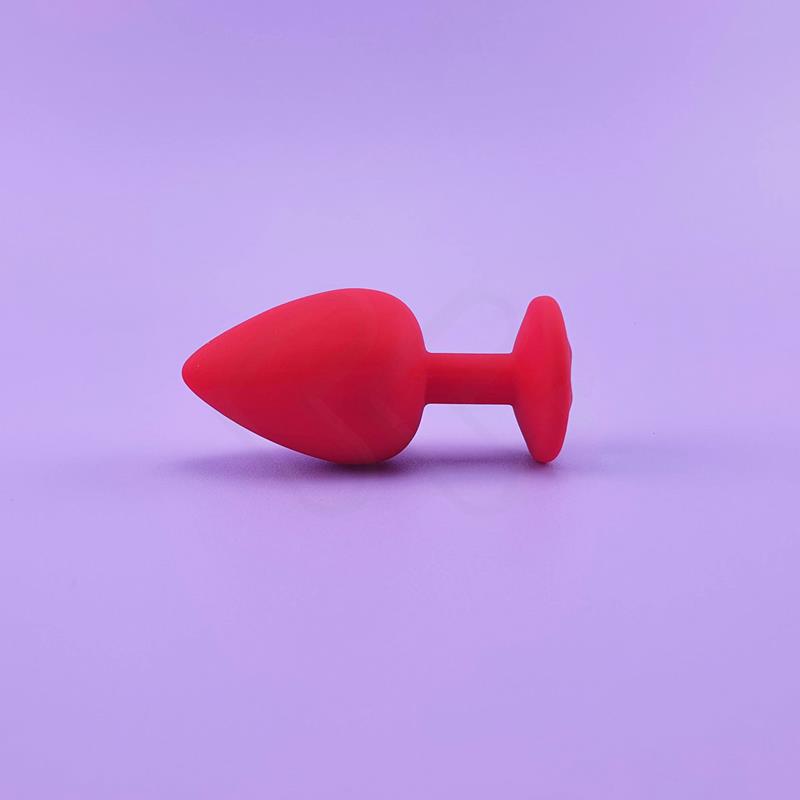 Plug Anal G Em Silicone Joia Sexy Import Cores Exclusiva