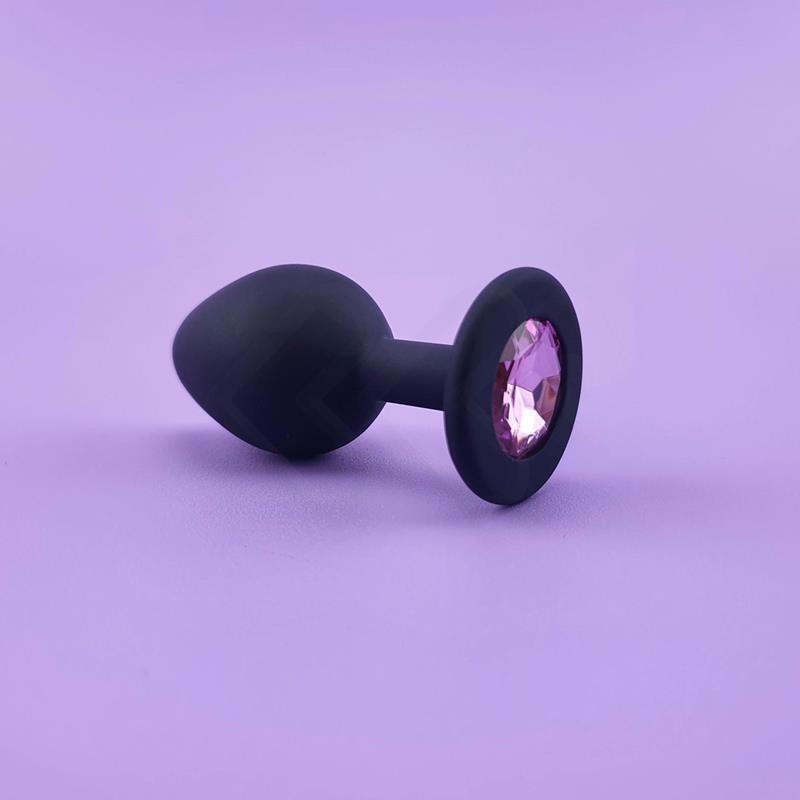 Plug Anal P Em Silicone Joia Cores Exclusiva Sexshop
