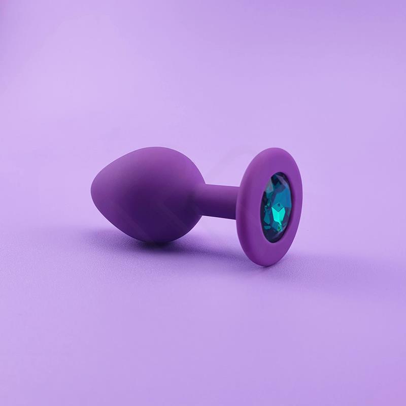 Plug Anal P Em Silicone Joia Cores Exclusiva Sexshop