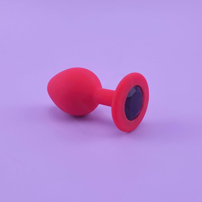 Plug Anal P Em Silicone Joia Cores Exclusiva Sexshop