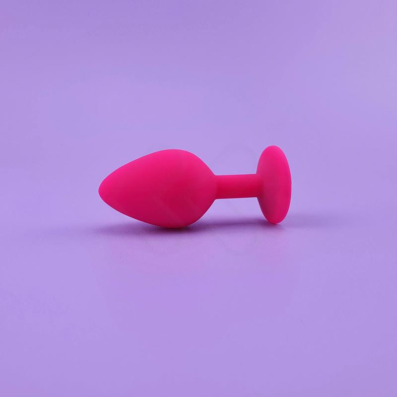 Plug Anal P Em Silicone Joia Cores Exclusiva Sexshop