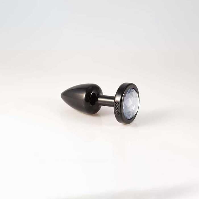Plug Anal Preto No Tamanho P E Joia Hard Less Cores Exclusiva