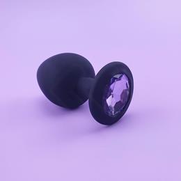 Plug Anal G Em Silicone Joia Sexy Import Cores Exclusiva