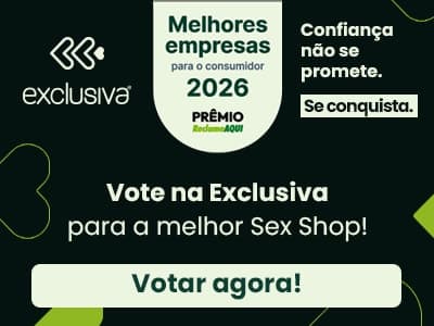 Premiação Reclame Aqui 2026 - Vote na Exclusiva Sex Shop!
