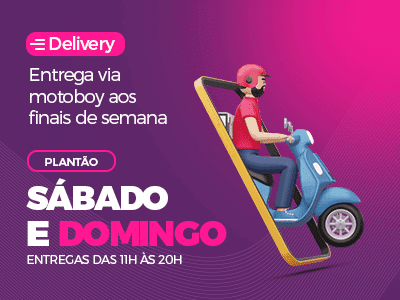 Entregas via motoboy - Plantão aos Sábados e Domingos