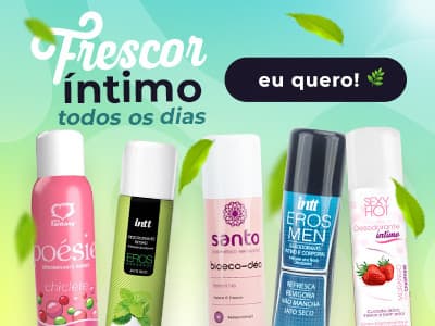 Frescor Íntimo todos os dias - Aproveite a categoria de produtos!
