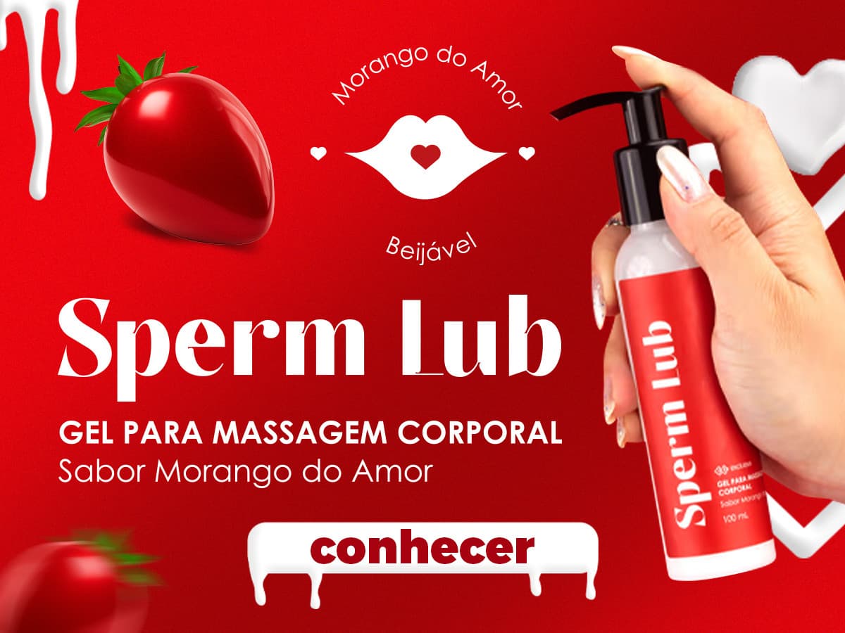 SPERM LUB- Lubrificante com textura de esperma
