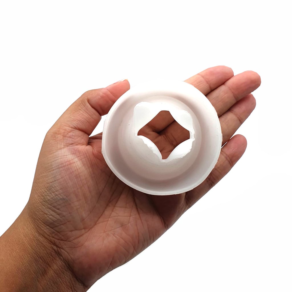 Anel em TPE Branco para Bomba Peniana - Hard - 2