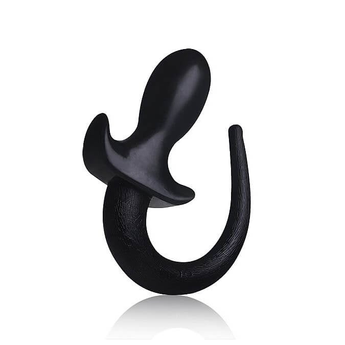 Dom P6 - Plug Anal Dog Tail - 8,9 x 4,5 cm - 2