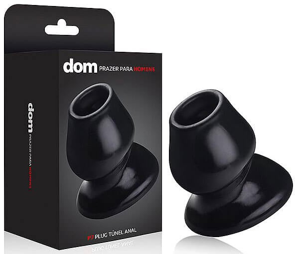 Dom P7 - Plug Túnel Anal - 11 x 6 cm - 1