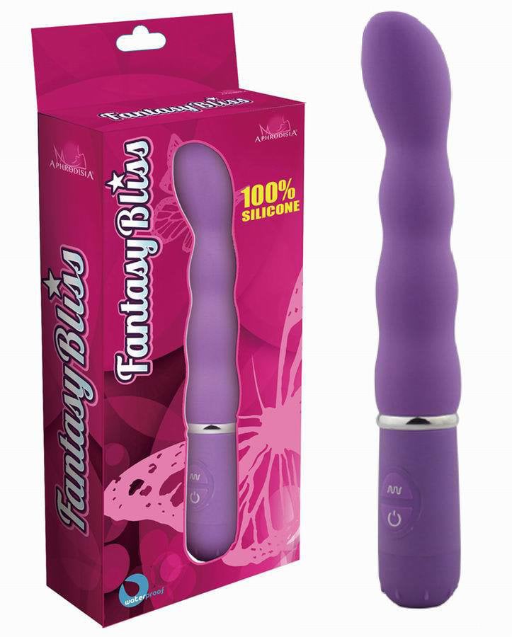 Fantasy Bliss - Vibrador Ponto G com 10 Velocidades a Prova D' Água - 21,3 x 3,1 cm | Cor: Roxo - 1