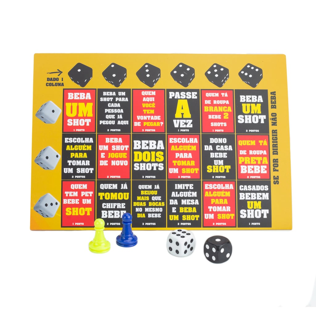 Jogo Dados do Esquenta - Jogos Secretos - 2