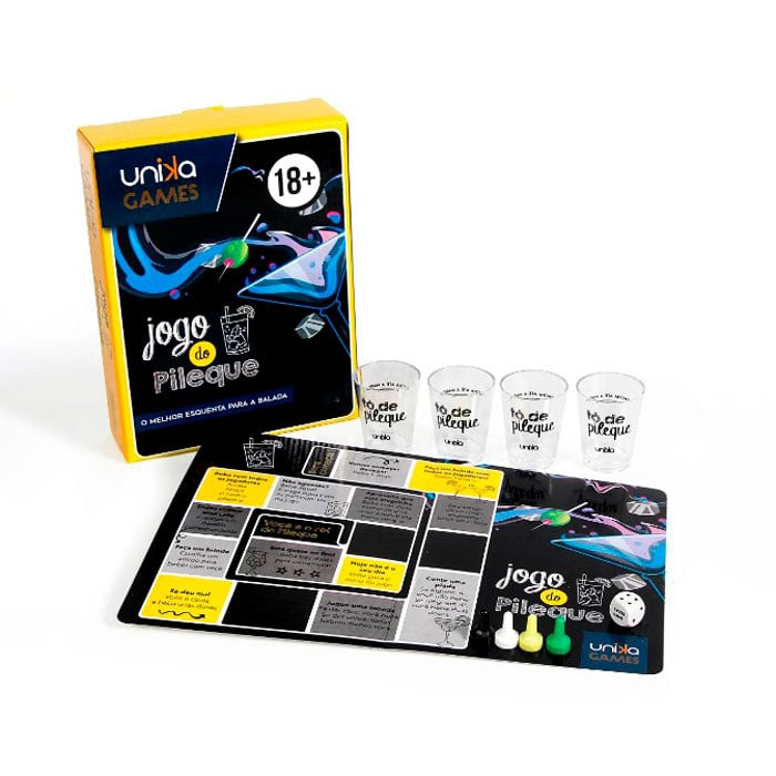 Jogo do Pileque o Melhor Esquenta Para a Balada - Unika Games | 10 Itens - 1