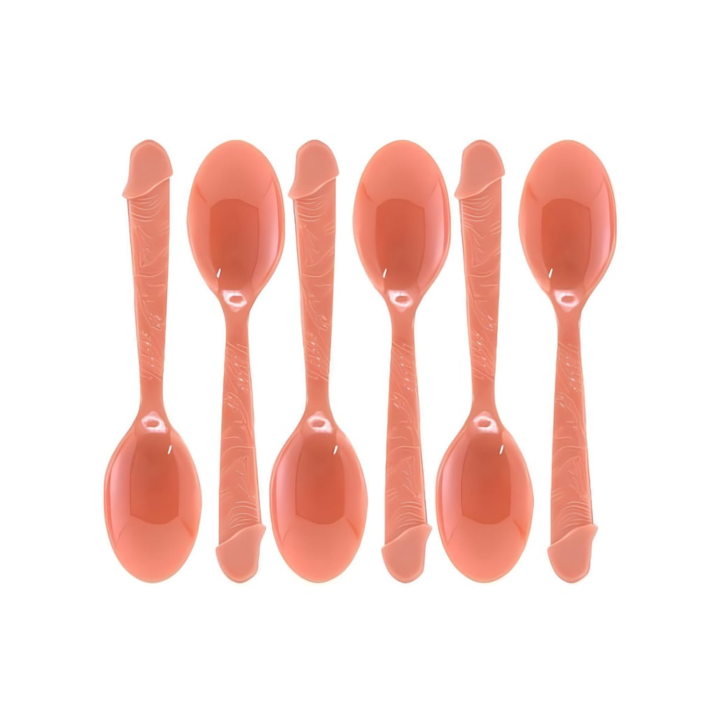 Kit com Colheres em Formato de Pênis - Sexy Import | 6 Unidades - 1