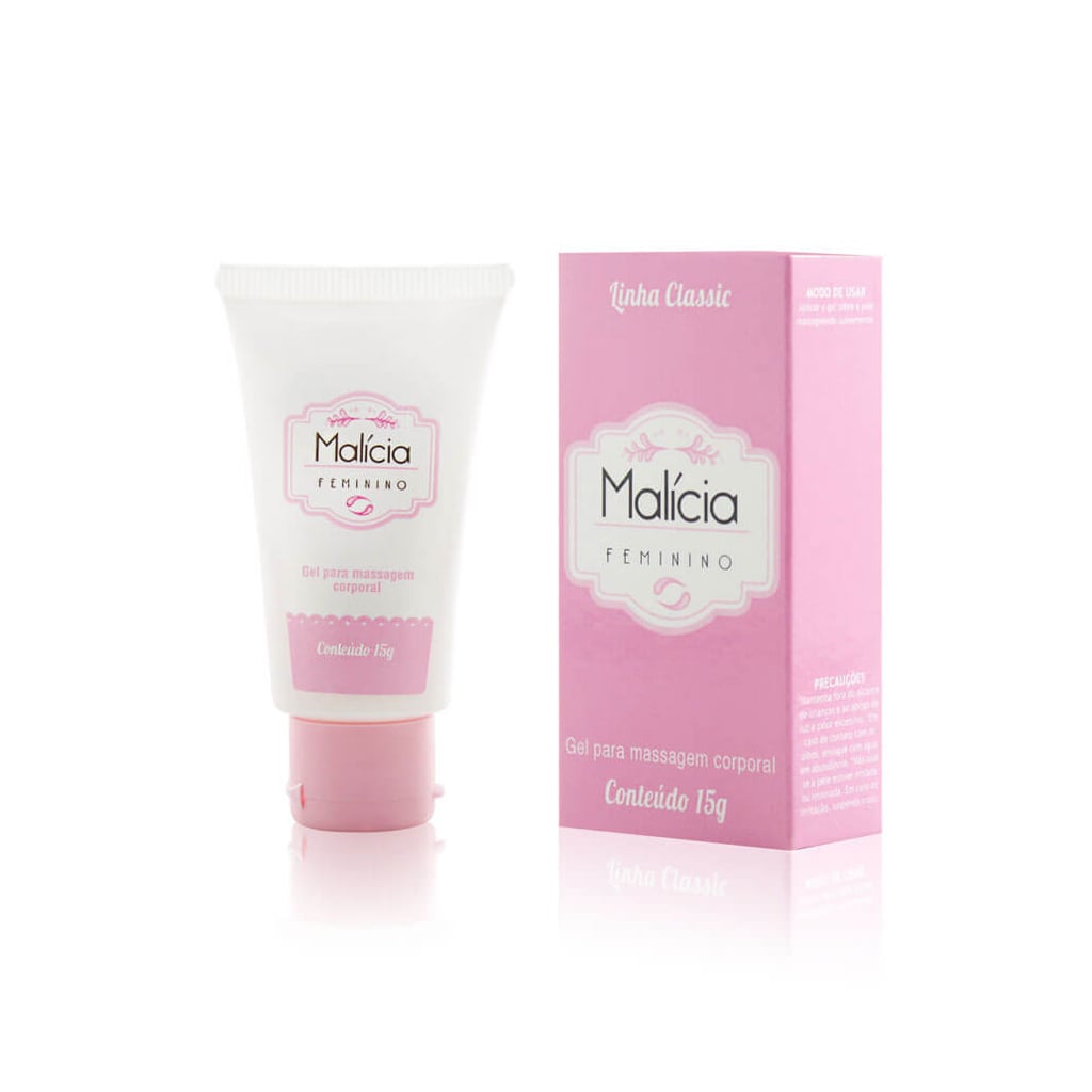 Gel Excitante Feminino que Aquece e Lubrifica - Linha Classic Malícia - 15 gramas - 1