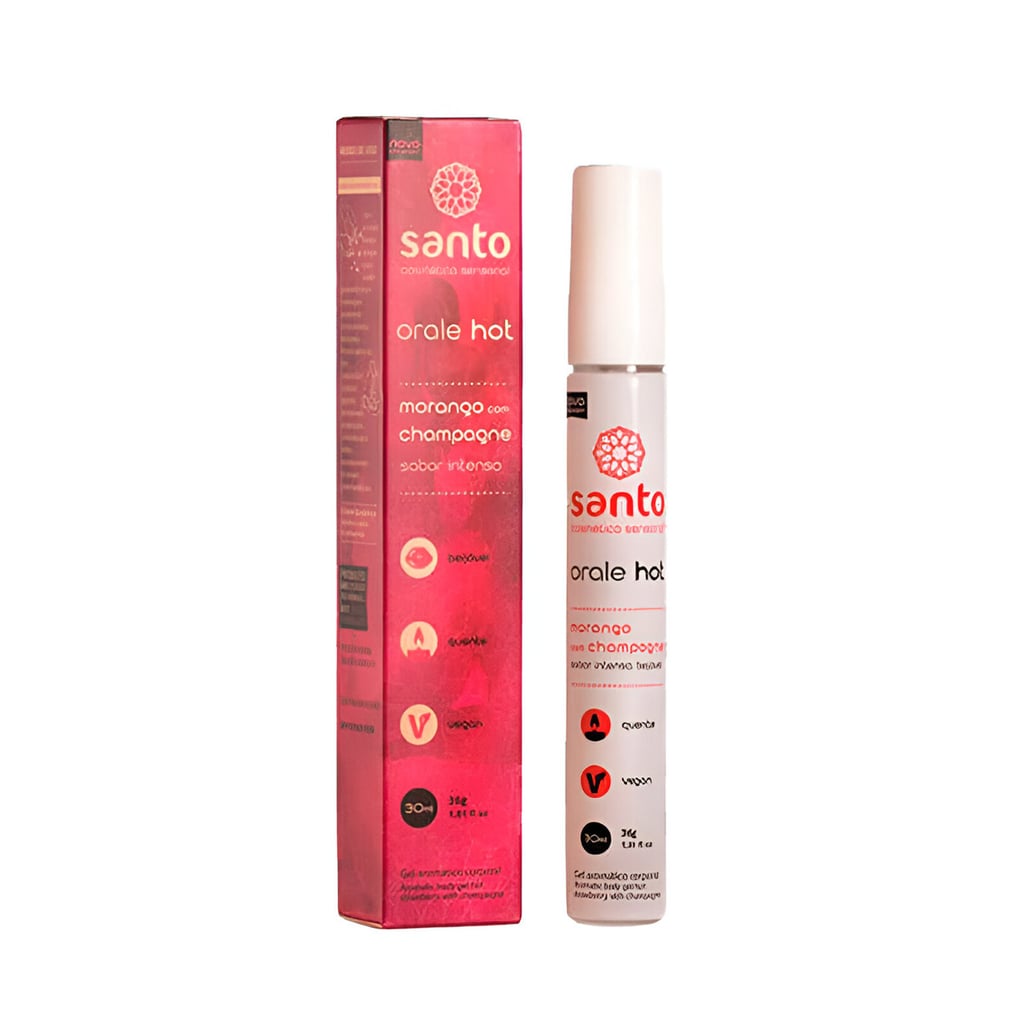 Gel Beijável para Sexo Oral com Efeito Hot ou Ice - Santo Funcionais Orale | 30 ml | Disponível em 8 Sabores - 1