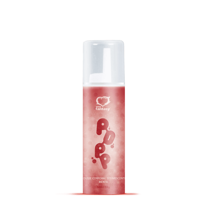 Popp - Mousse Corporal Efervescente com Efeito Refrescante | Aroma: Frutas Vermelhas - 1