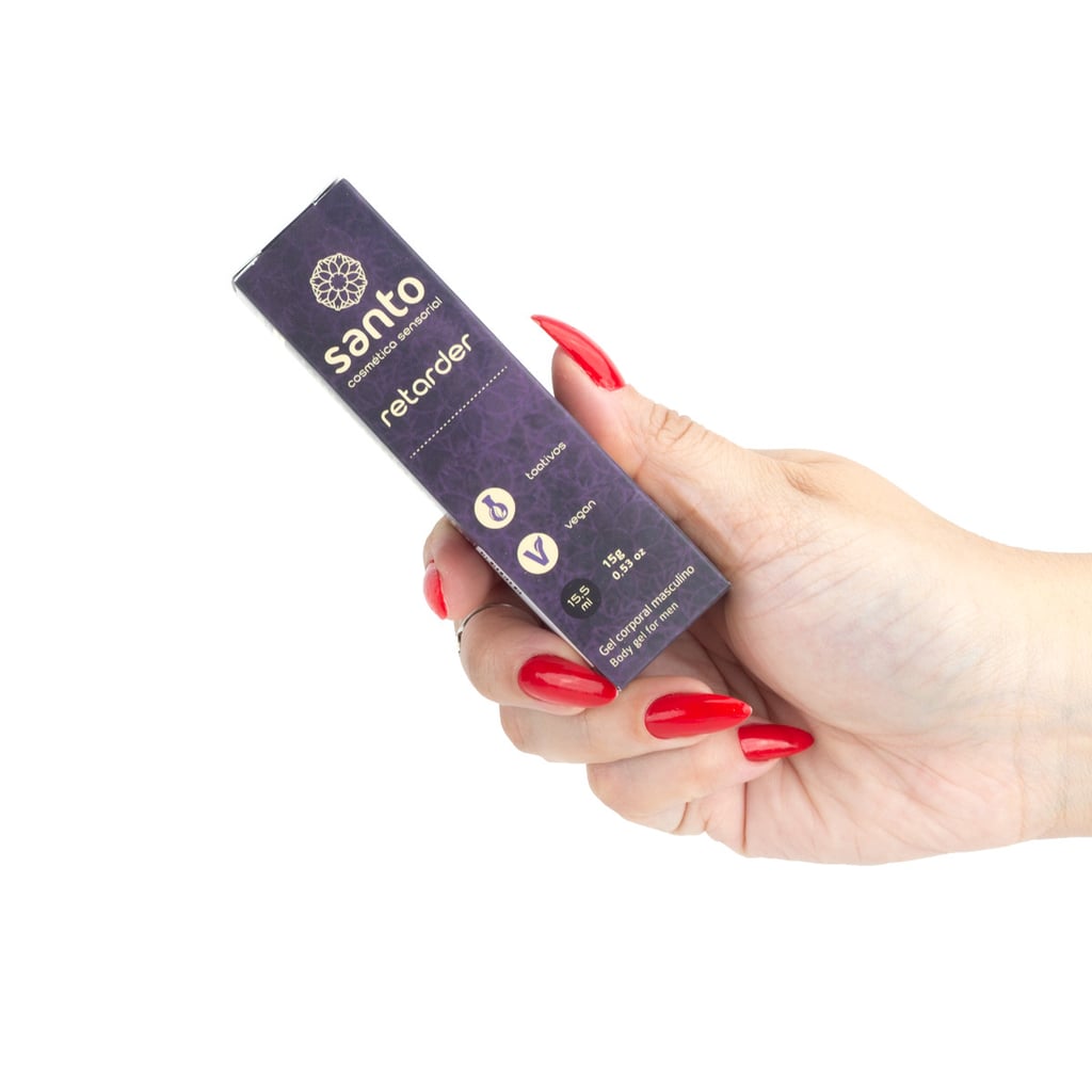 Gel Retardante de Ejaculação e Prolongador de Ereção - Santo Cosméticos Funcionais Retarder | 15g - 4
