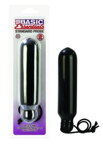 Standard Probe - Plug Anal Flexível com Alça de Segurança - 16 X 3,5 CM - 1