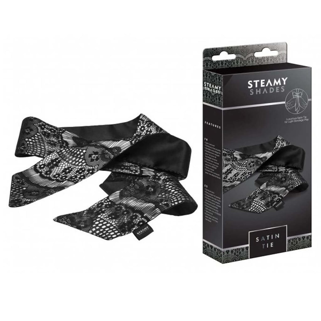 Amarra de Cetim com Detalhes Rendados - Steamy Shades - 120 cm - 1