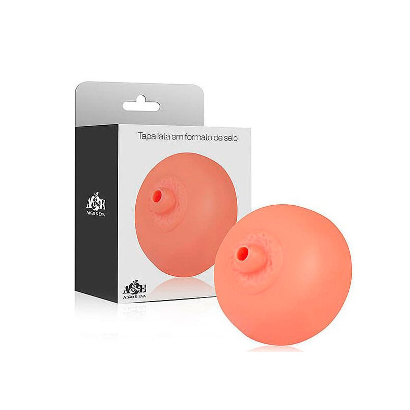 Tapa Latas em Formato de Seio - Adão & Eva - 1