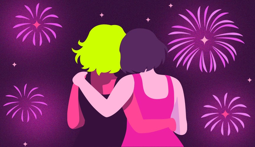 Entre gemidos e fogos de artifício