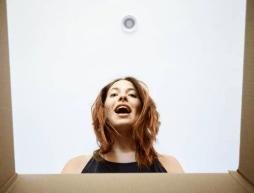 Como é o pacote de entrega de um sex shop?