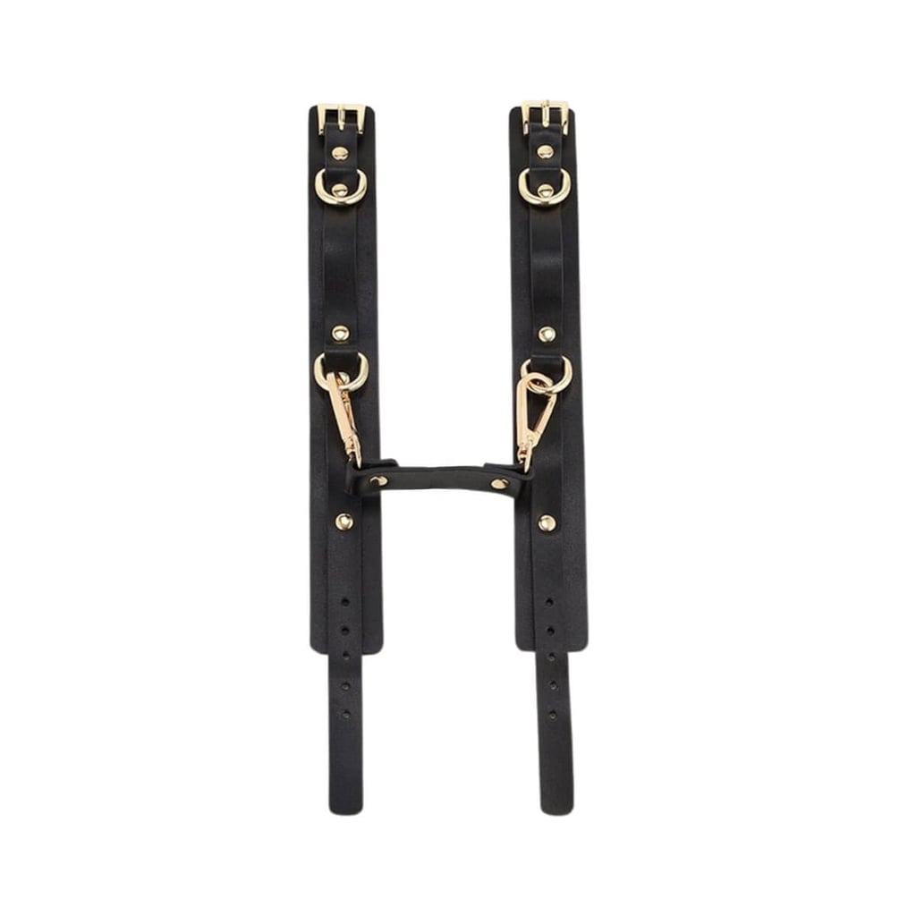 3R Import - Kit Bondage com 9 Itens em Couro e Metal Leve - 7