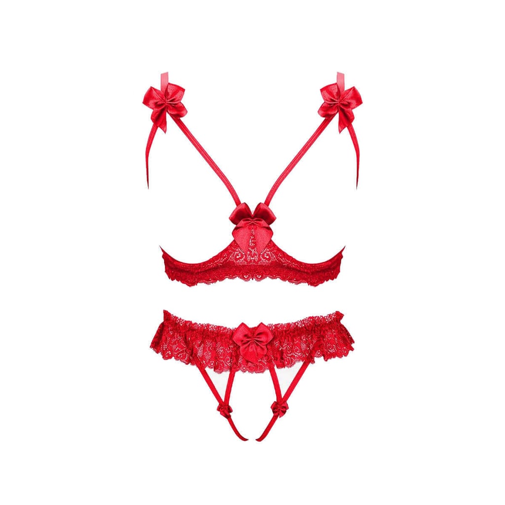 Amor e Sedução - Conjunto Nayara com Sutiã e Fio Dental em Renda | Disponível em 4 Tamanhos e 2 Cores - 4