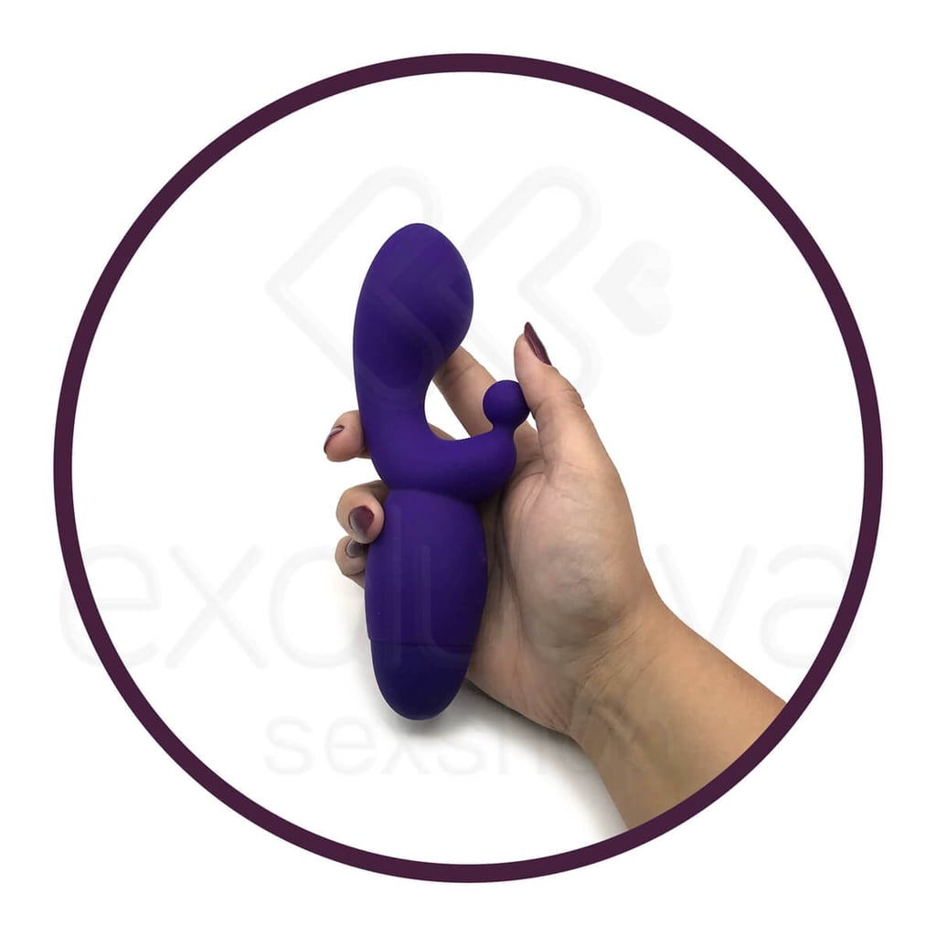 Aphrodisia Indulgence G Kiss - Vibrador Estimulador de Ponto G com 10 Níveis de Vibração | Cor: Roxo - 4