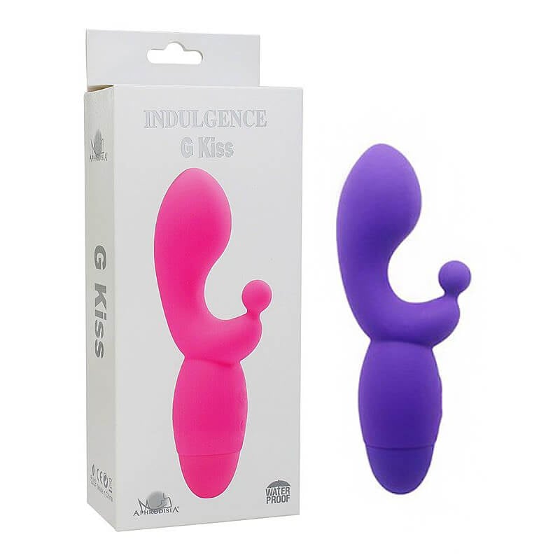Aphrodisia Indulgence G Kiss - Vibrador Estimulador de Ponto G com 10 Níveis de Vibração | Cor: Roxo - 1
