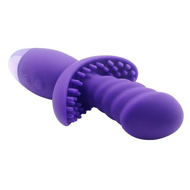 Vibrador Estimulador de Ponto G e Clítoris Recarregável com 10 Modos de Vibração - Aphrodisia Indulgence Wild Ride | Cor: Roxo - 3