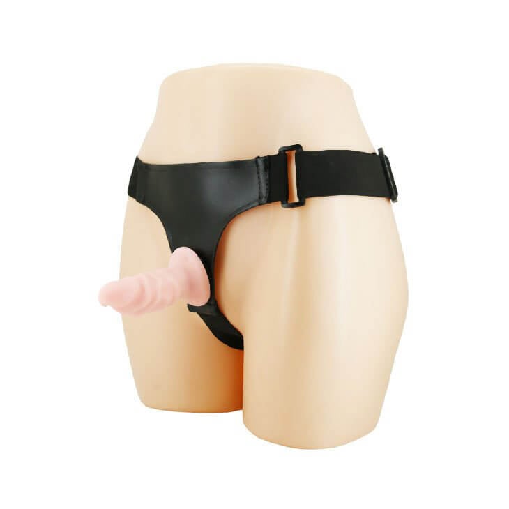 Cinta Peniana Ajustável com 2 Próteses em Formato de Pênis - Baile Jessica Strap On - 2