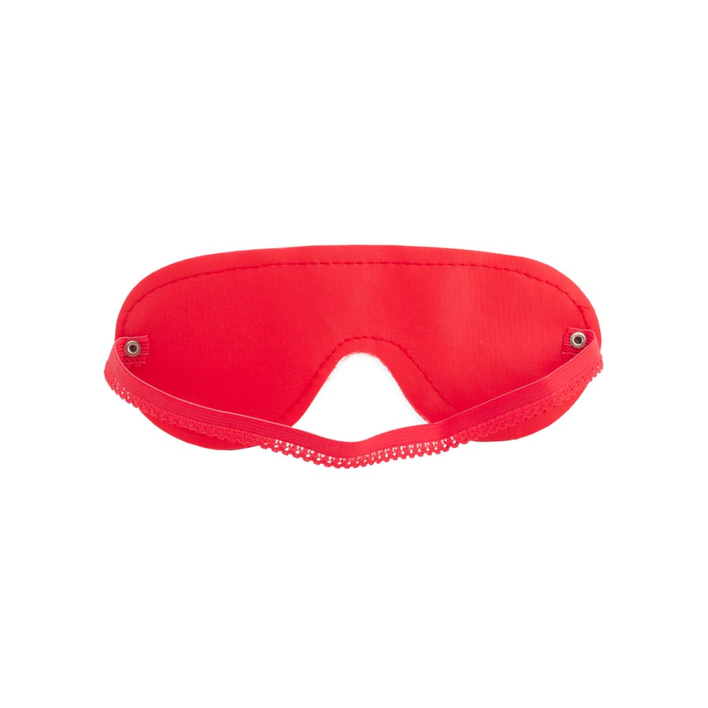 Máscara Para Olhos em Pelúcia - Brasil Fetiche | Tamanho Único | Cor: Vermelho - 2