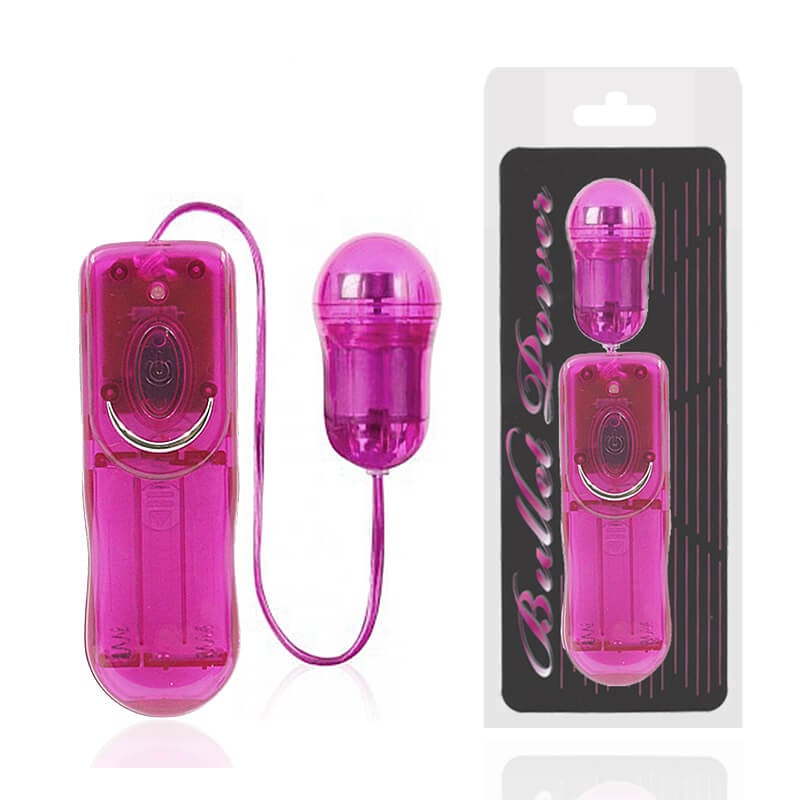 Bullet Power - Cápsula Vibratória com 3 Modos de Vibração | Cor: Rosa - 1