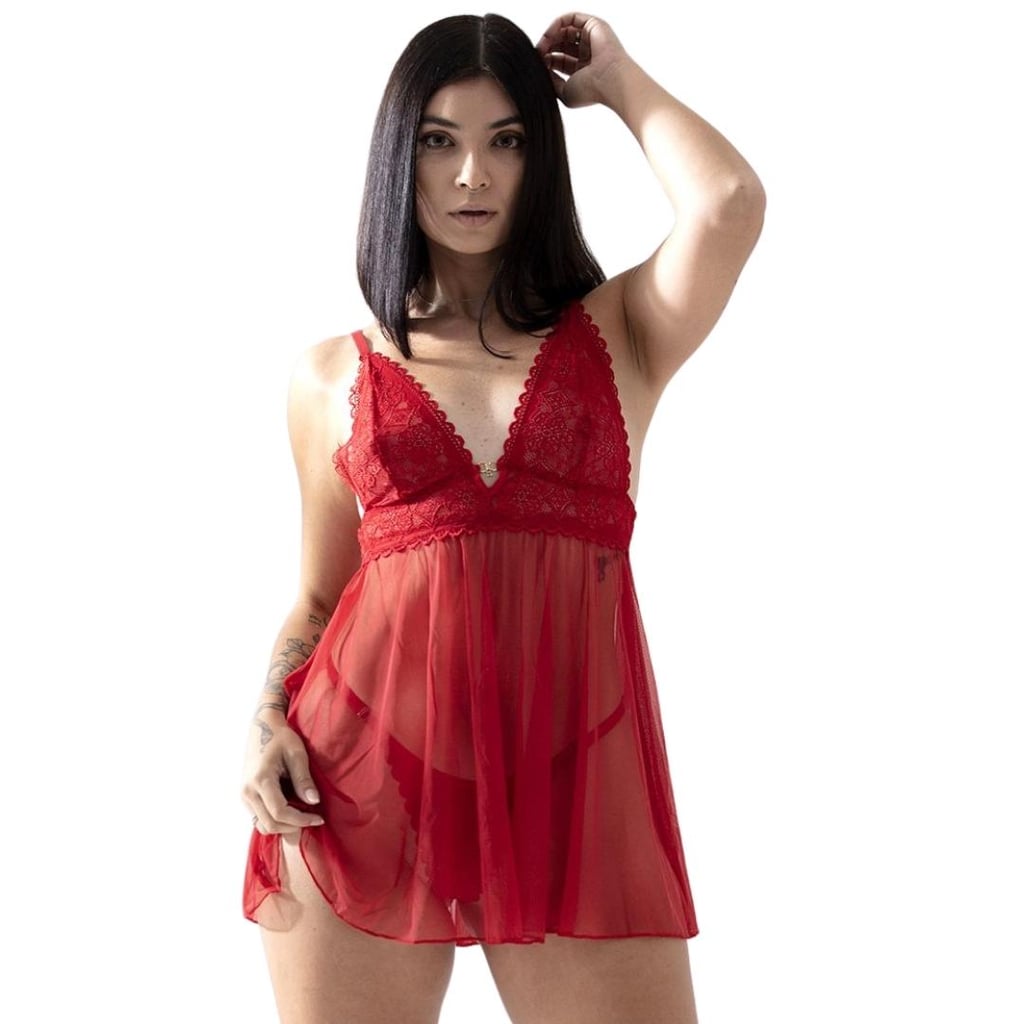 Camisola Susan - Lingerie Sapeka | Disponível em 3 Cores e 4 Tamanhos - 1