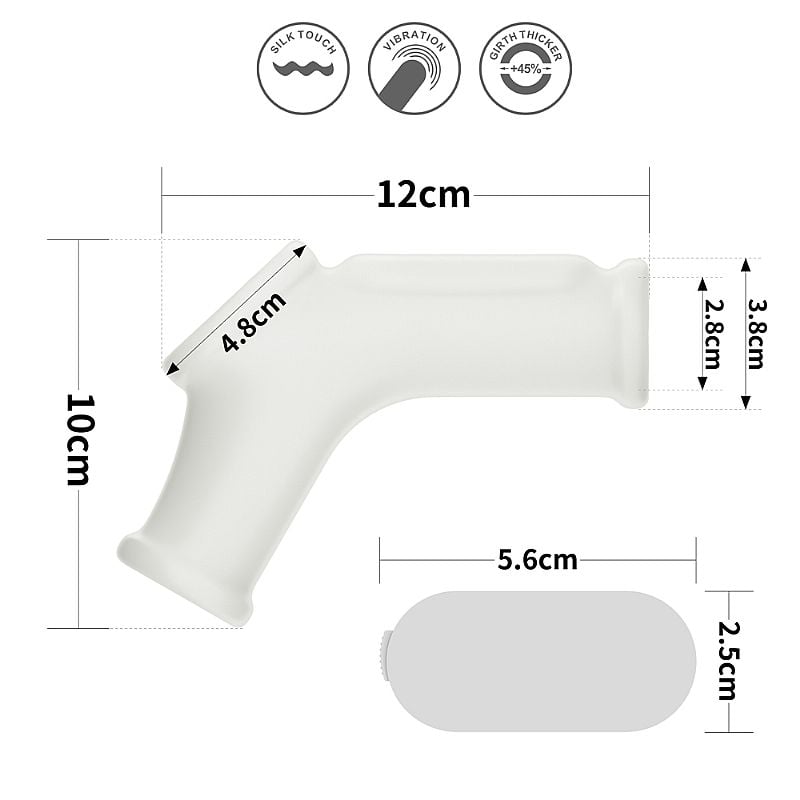 Capa Peniana e Escroto Vazada em TPE e Vibração - Lovetoy Knights Ring Silk | 8 x 2,8 cm - 6