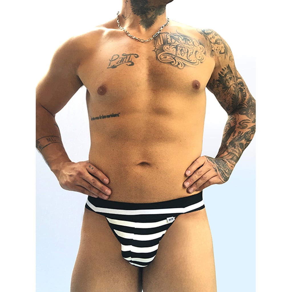Cueca Sex JockStrap Masculina em Suplex Listrada - SD Clothing | Tamanho Único - 1