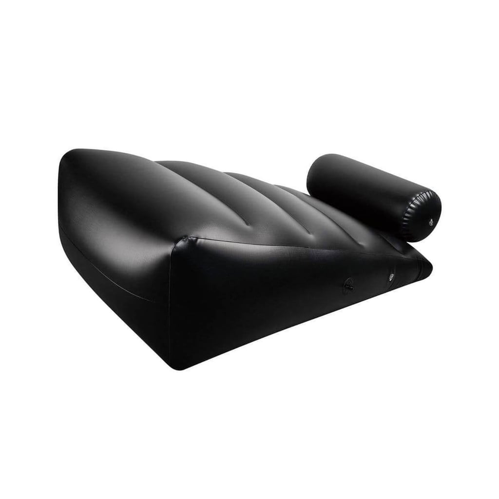 Dark Magic Love Cushion for Couples - Colchão e Almofada Inflável com Algemas para Imobilização em PVC - 95 x 60 cm - 5