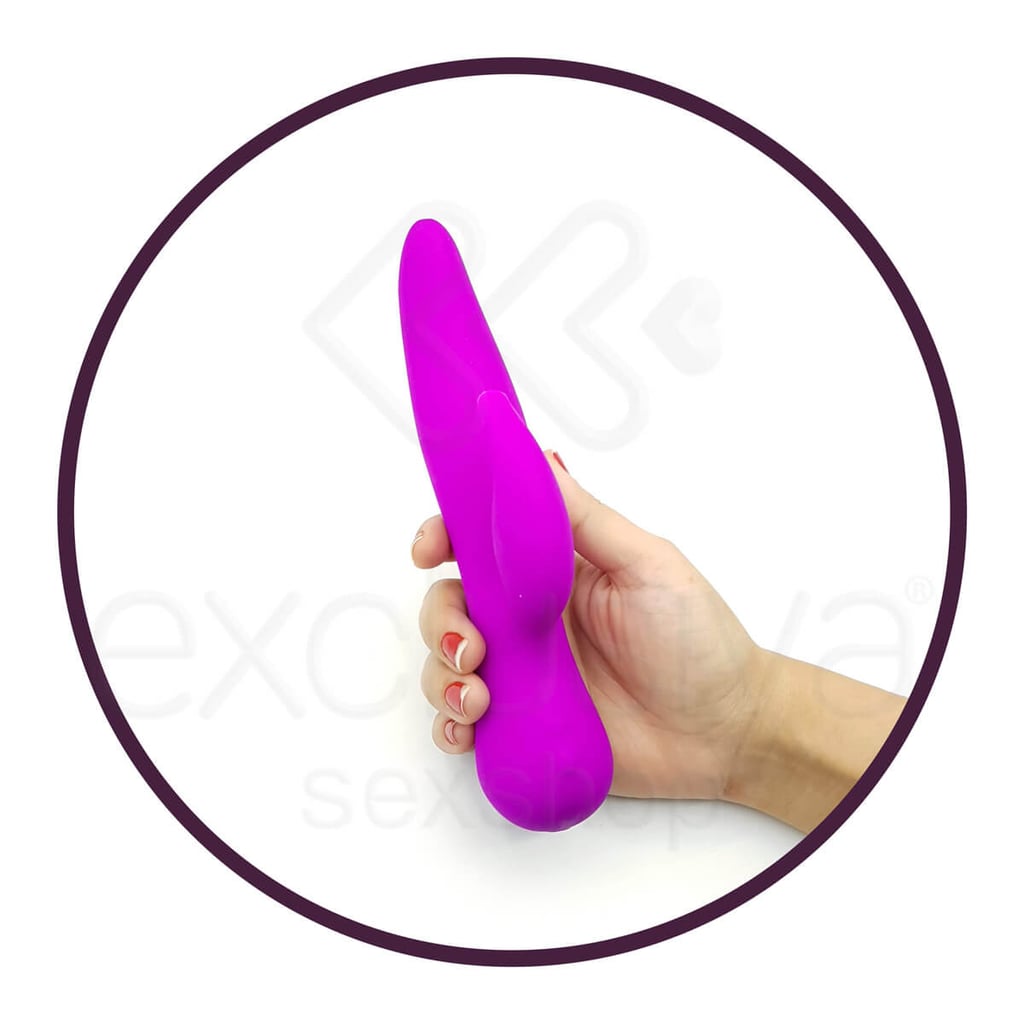 Vanity by Jopen - Vibrador Recarregável Estimulador de Ponto G e de Clítoris com Vibração e Rotação - 21,2 x 4 cm - 5