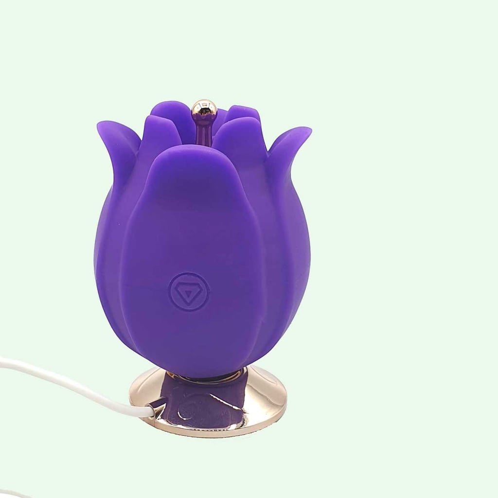 Estimulador de Clitóris Recarregável no Formato de Rosa com 10 Modos de Vibrações - Man Ting Hua | Disponível em 2 Cores - 11