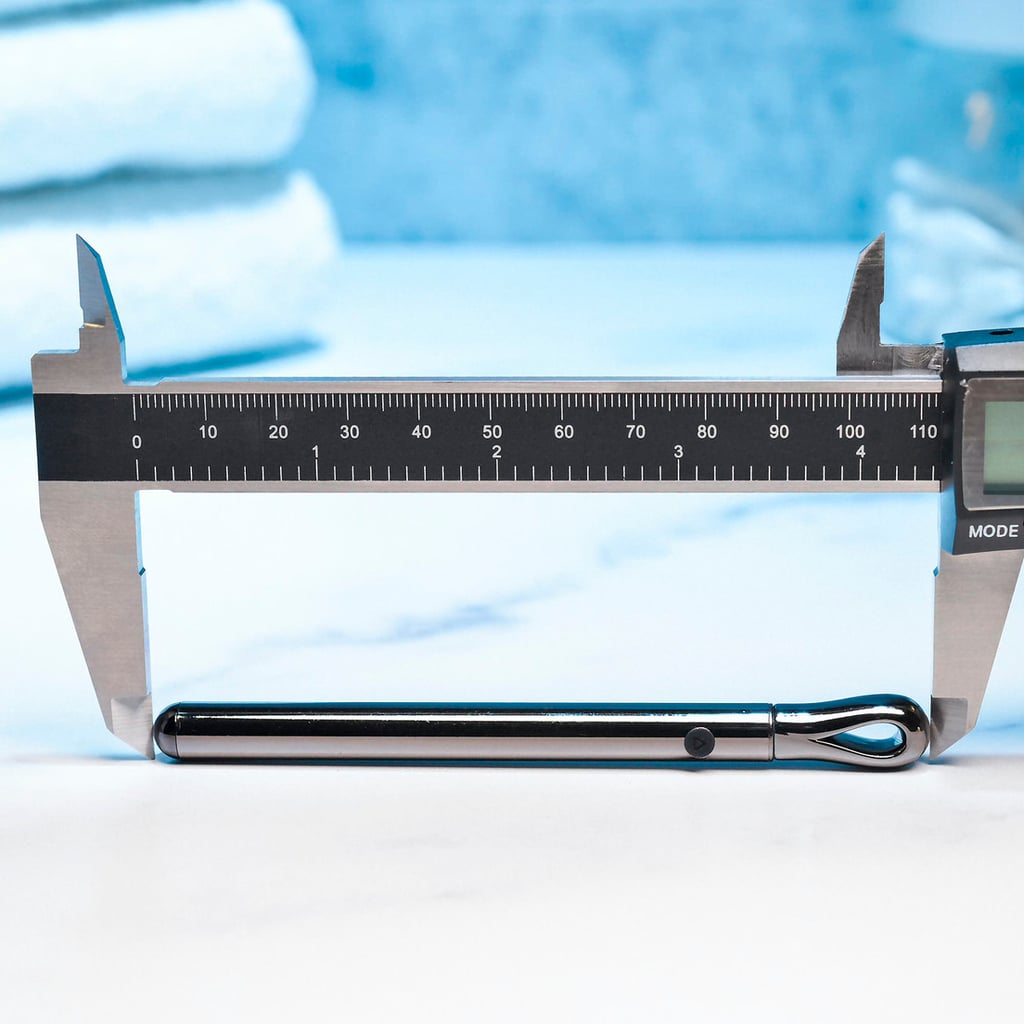 Cápsula Vibratória Recarregável em Metal Polido com 5 Modos de Vibração - Evolved Pen Pal | 6 x 0,87 cm - 3