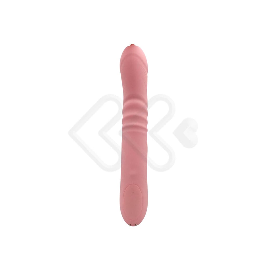 Vibrador de Ponto G com Estimulador de Clitóris, 3 Modos de Rotação, Aquecimento e 36 Modos de Vibração - Fanny - 14,3 x 3,4 cm - 3