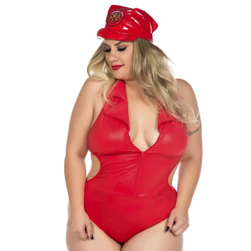 Fantasia Pimenta Sexy - Bombeira de Luxo | Plus Size - 1
