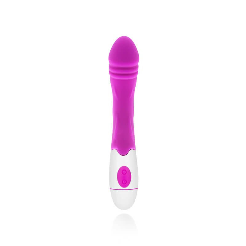 Vibrador Estimulador de Ponto G com Glande, Texturas e 30 Níveis de Vibração - Female Vibrator | 12 x 3 cm - 2